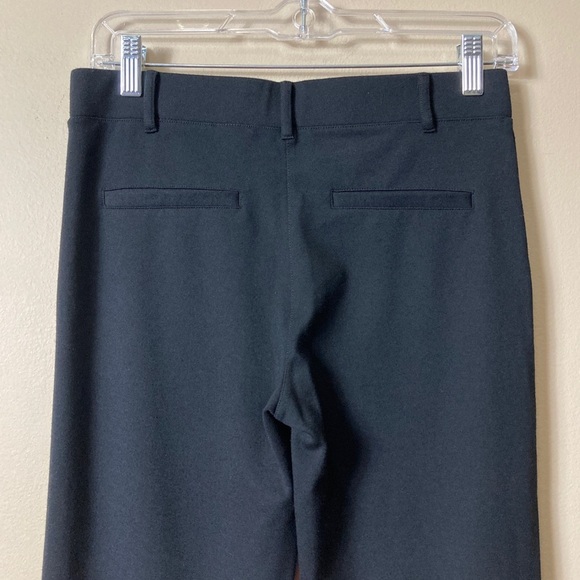 Betabrand Classic Straight Leg Dress Pant Yoga Pants Black - Picture 8 of 11